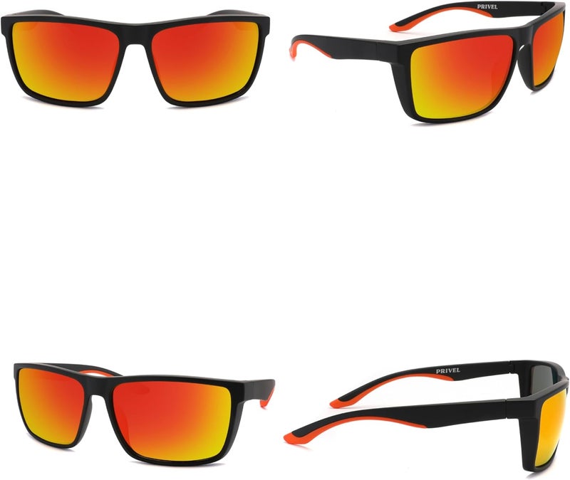 PRIVEL XXL Size Extra Large 159MM Sport Polarized Sunglasses for Big Wide Heads Men TR90 Outdoor Cycling Running Fishing - Image 4